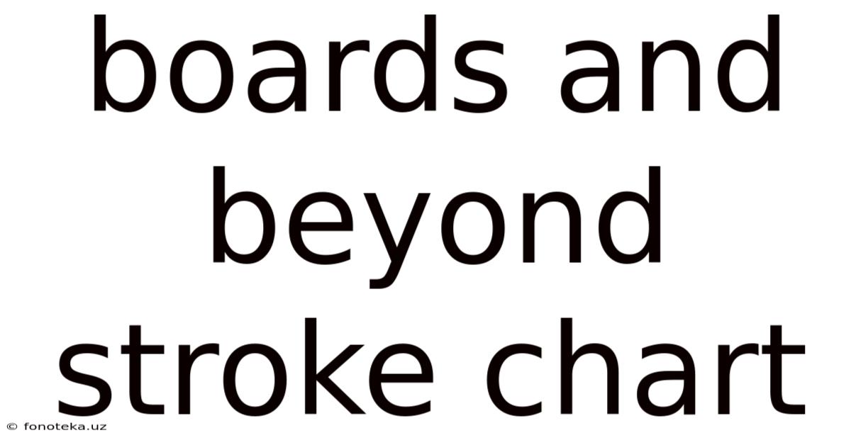 Boards And Beyond Stroke Chart