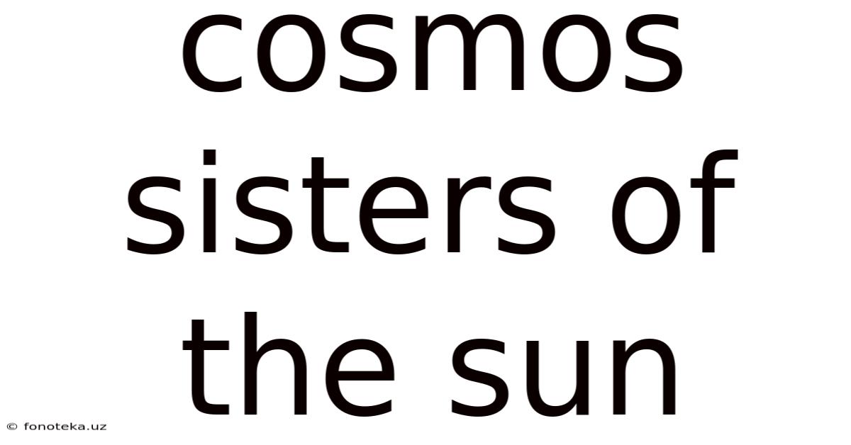 Cosmos Sisters Of The Sun